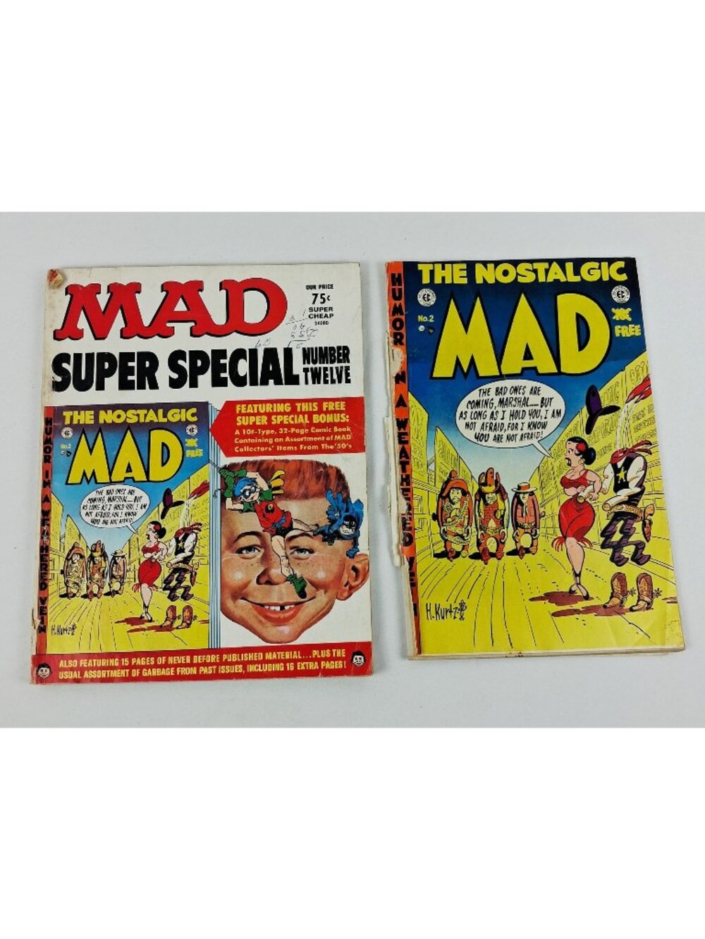 1973 Mad Super Special Number 12 w/ Bonus The Nostalgic Edition 2 Insert
